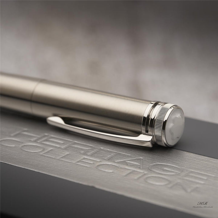 Montblanc Heritage 1912 Edition Capless Metal Roller Ball No 113344 with OVP