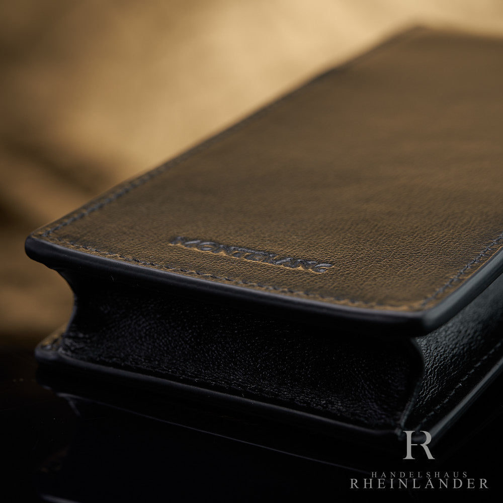Montblanc Leather Goods Meisterstück 3 Pen Pouch Black ID 198336