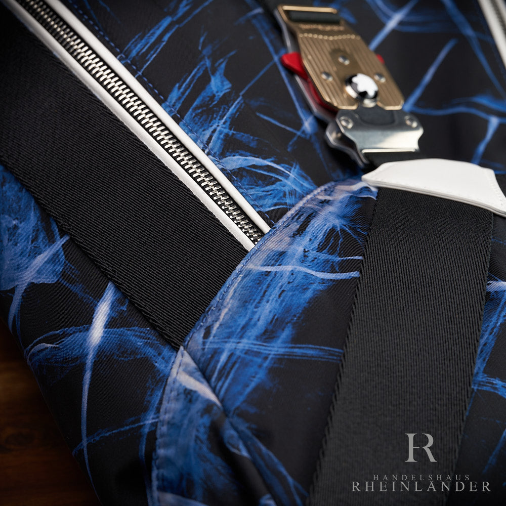 Montblanc Leather Goods Meisterstück Selection Glacier Backpack Blue 129736 ID