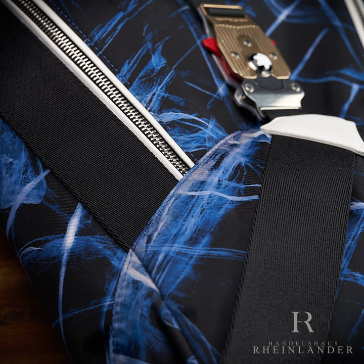 Montblanc Leather Goods Meisterstück Selection Glacier Backpack Blue 129736 ID