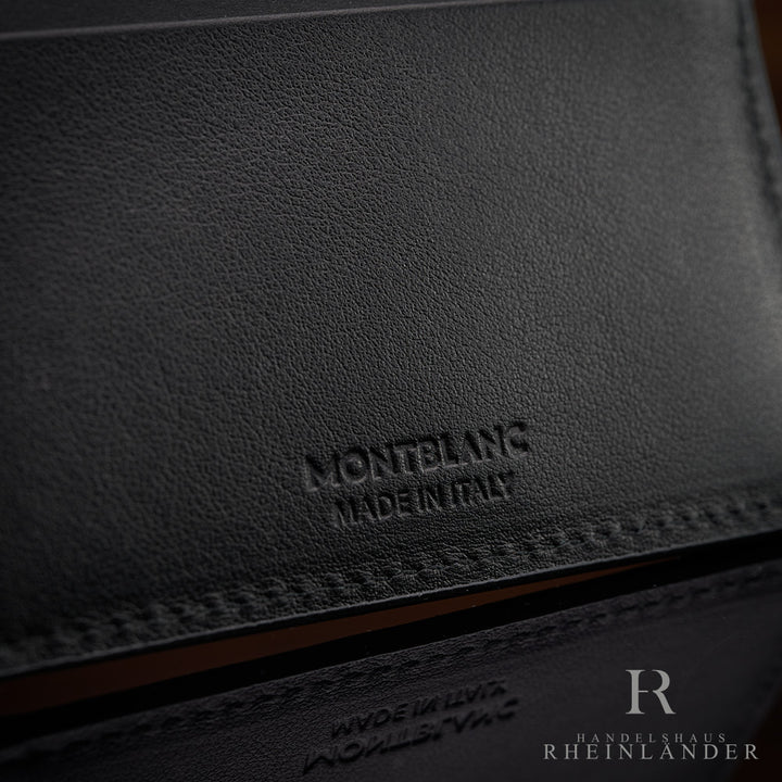 Montblanc Leather Goods Urban Spirit 6 CC Wallet Black Leather ID 124089