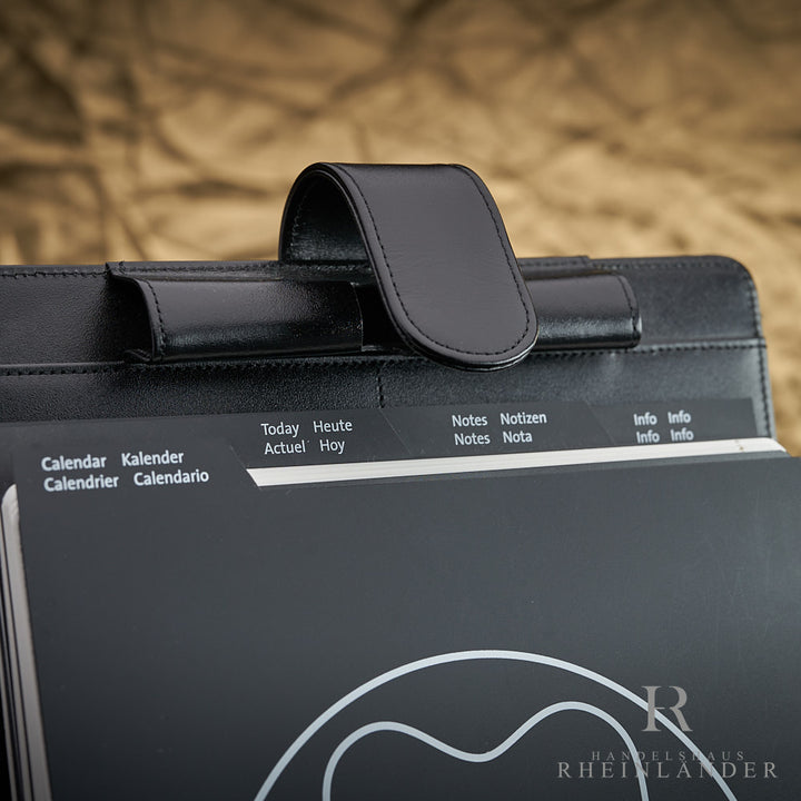 Montblanc Meisterstück Leather Goods A6 Organizer Medium Black Calender ID 14257