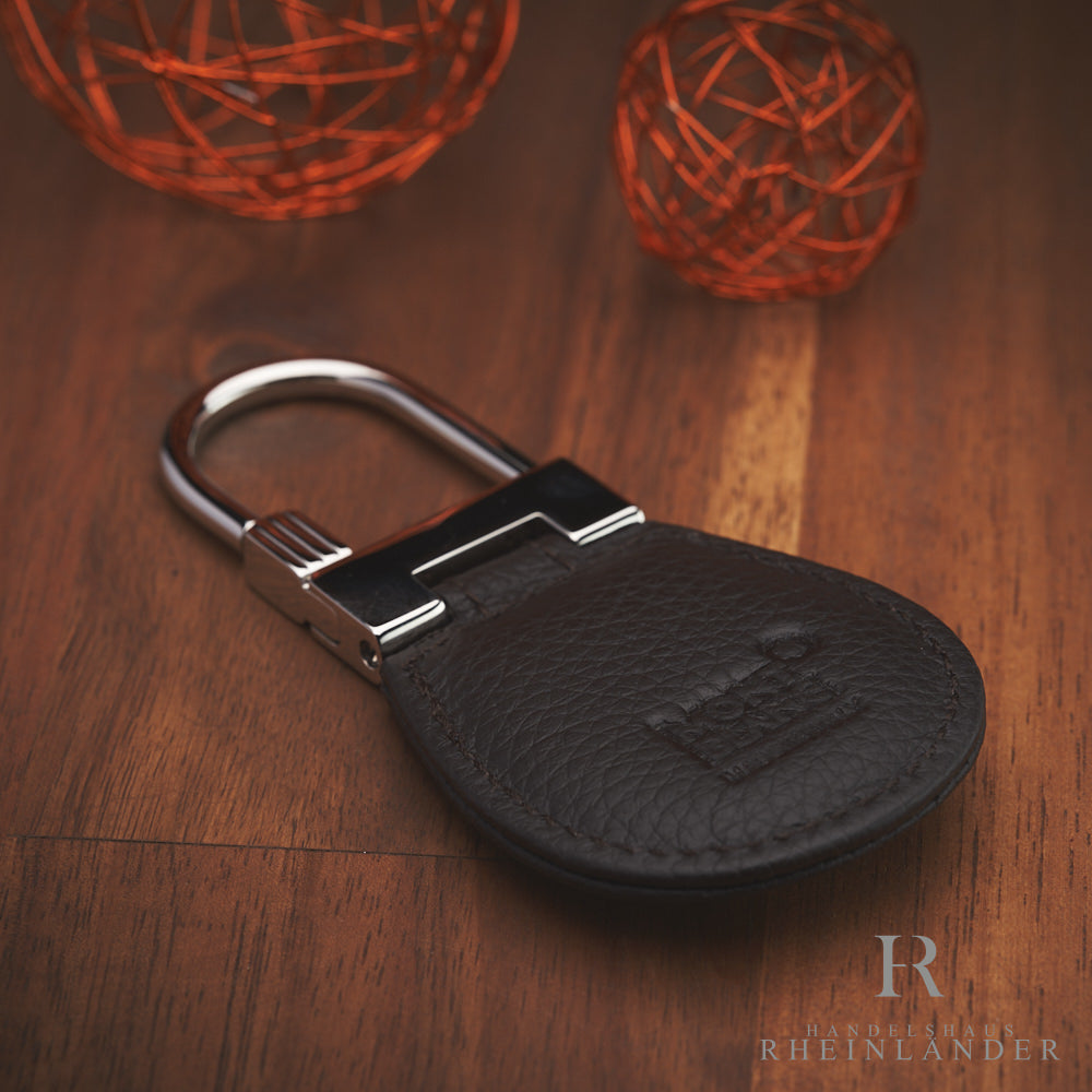 Montblanc Meisterstück Soft Grain Key Fob Drop Brown Keyring ID 114476