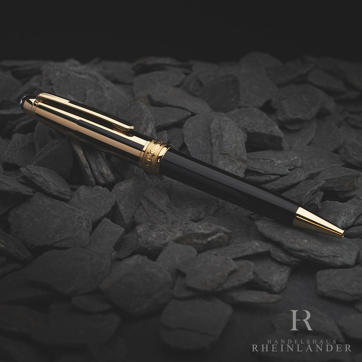 Montblanc Meisterstück Solitaire Doué Gold & Black Classique Ballpoint Pen 35988