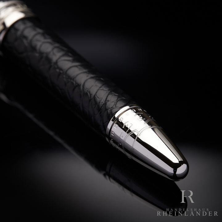 Montblanc Great Masters Special Edition Alligator Leather Rollerball ID 119692
