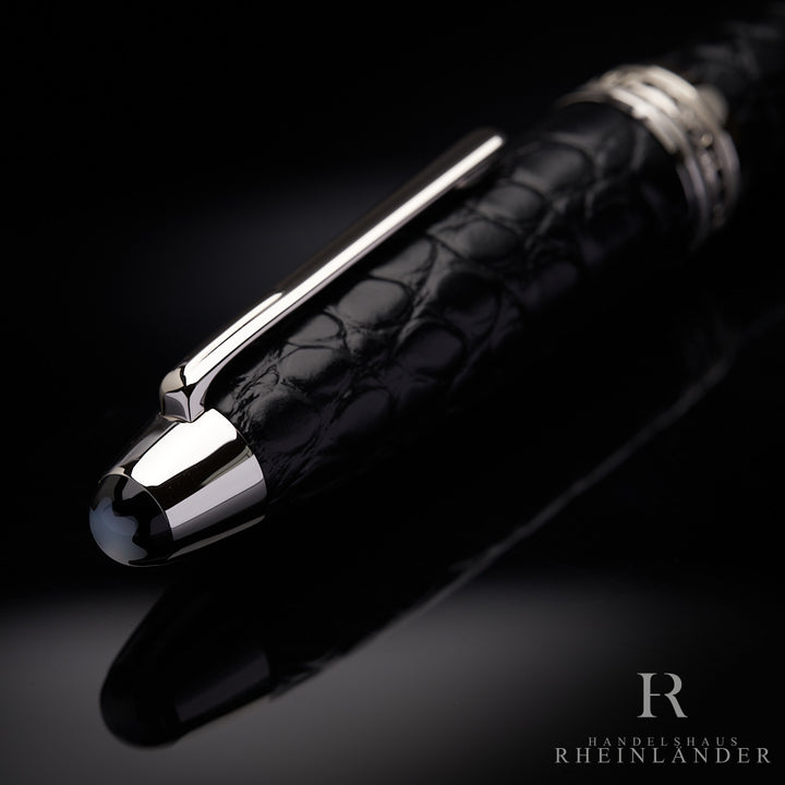 Montblanc Great Masters Special Edition Alligator Leather Rollerball ID 119692