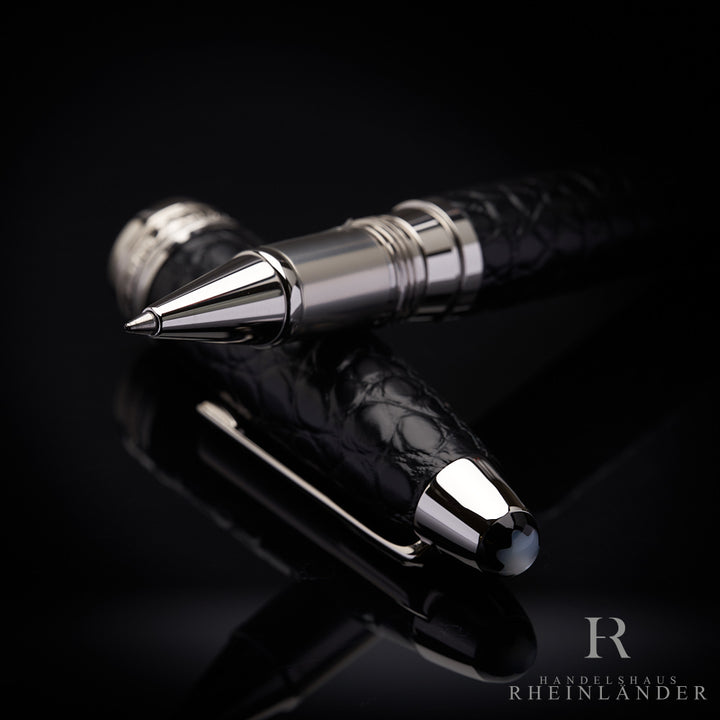 Montblanc Great Masters Special Edition Alligator Leather Rollerball ID 119692