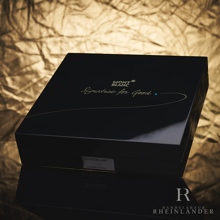 Montblanc Meisterstück UNICEF Limited Edition 100 Gelbgold Fountain Pen ID 105682