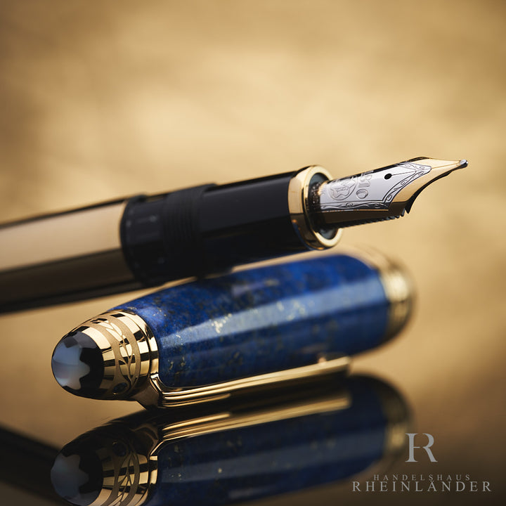 Montblanc Meisterstück UNICEF Limited Edition 100 Gelbgold Fountain Pen ID 105682