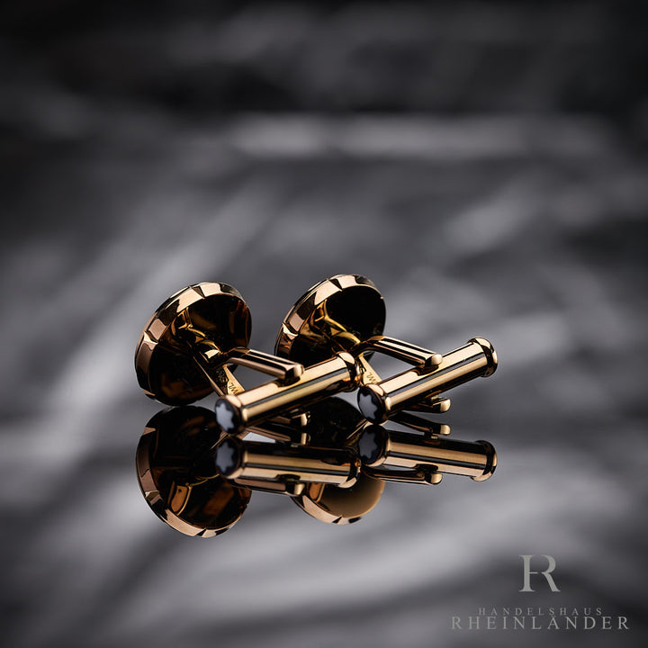 Montblanc Mens Accessories Steel Cufflinks Homage to Gustav Klimt 132966