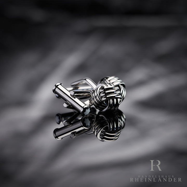 Montblanc Mens Accessories Sartorial Cufflinks Stainless Steel Knot 118611