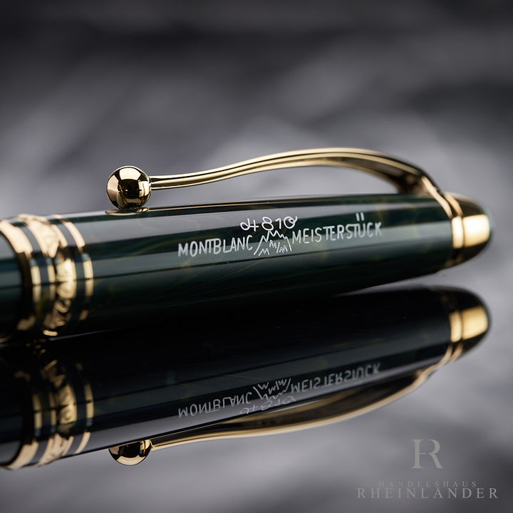 Montblanc The Origin Collection Classique Rollerball Green Resin ID 131343