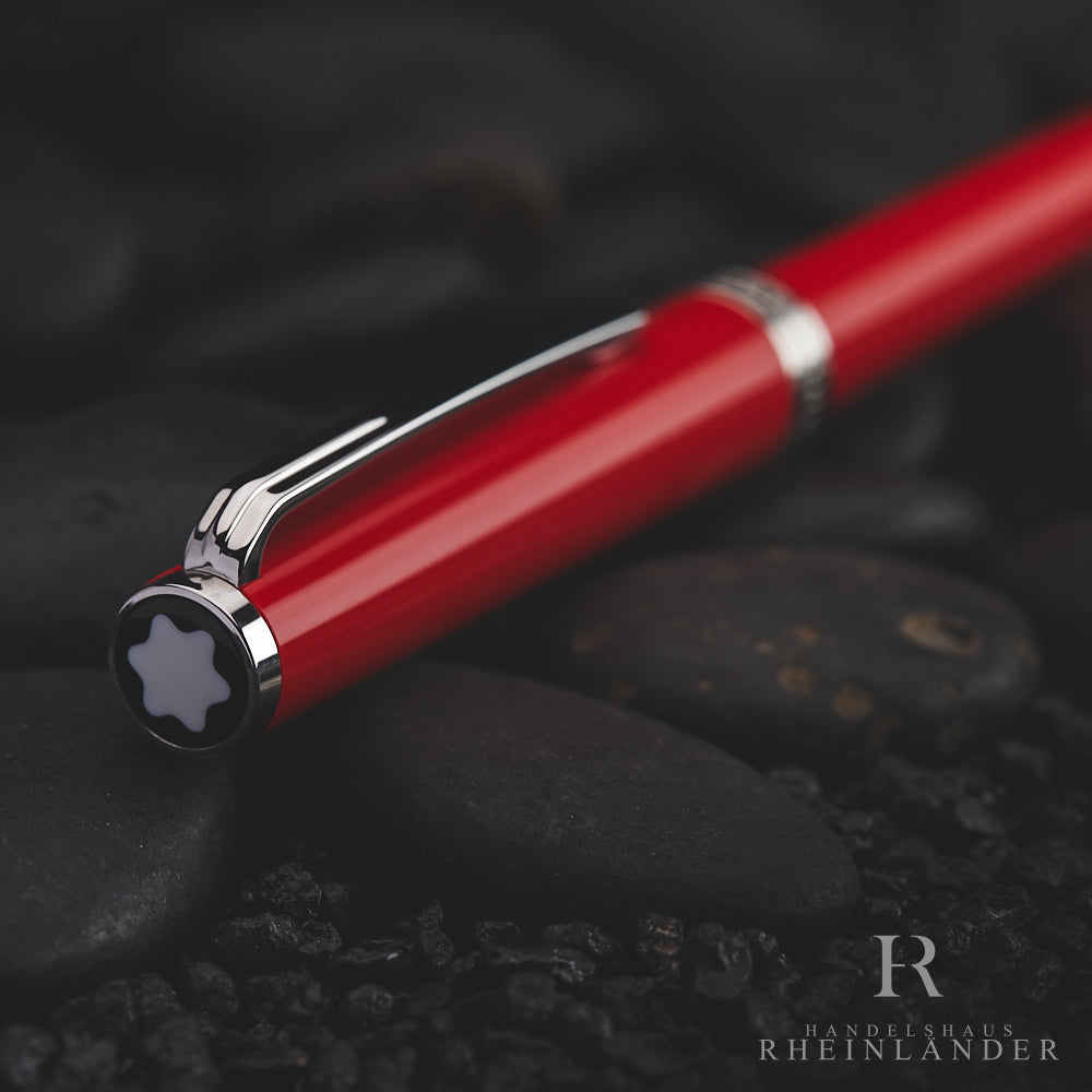 Montblanc Pix Collection Red Resin Platinum Line Ballpoint Pen Ballpoint ID 114814