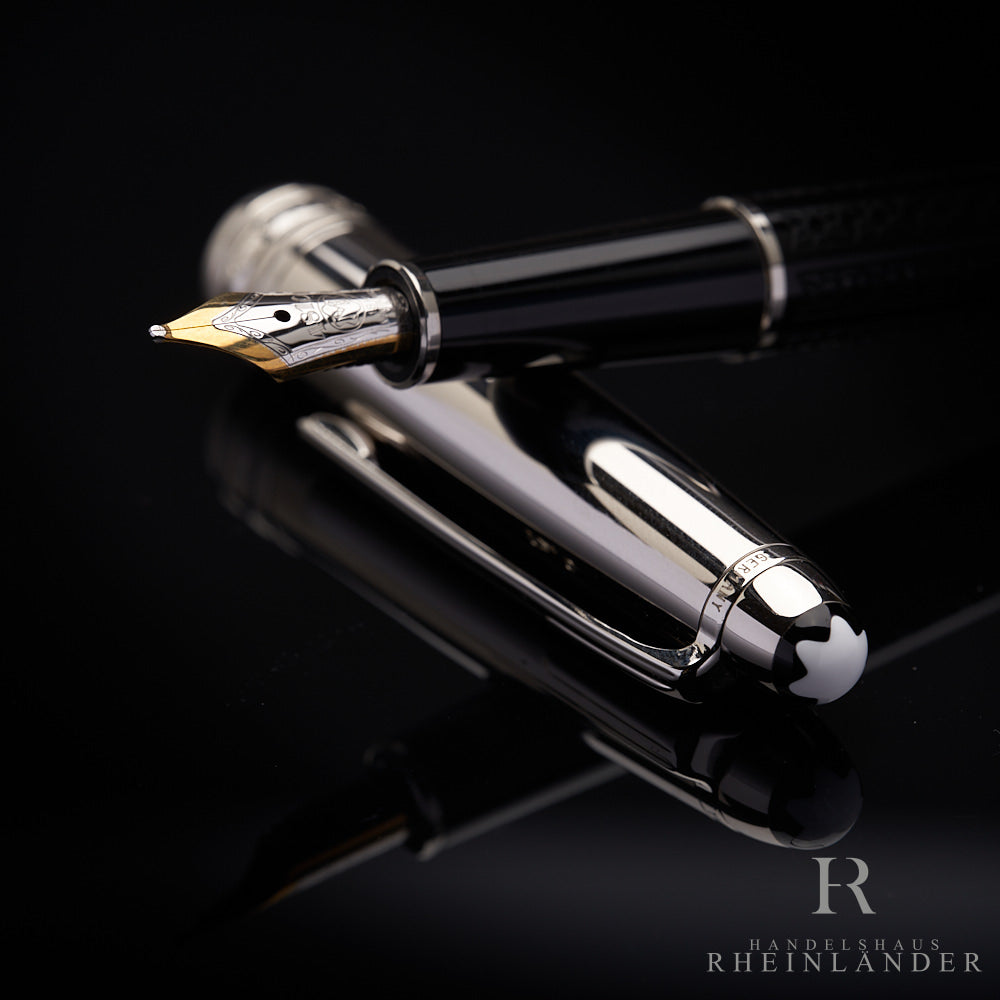 Montblanc Meisterstück Solitaire Doué Signum No 144 Classique Füller ID 8574 OVP