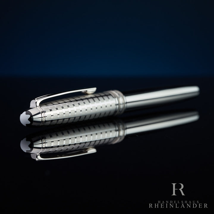 Montblanc Solitaire Stainless Steel II Classique 144 fountain pen 23844