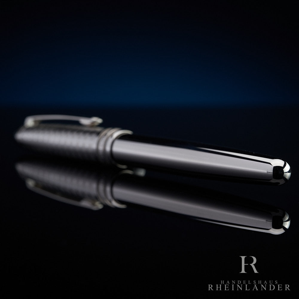 Montblanc Solitaire Stainless Steel II Classique 144 fountain pen 23844
