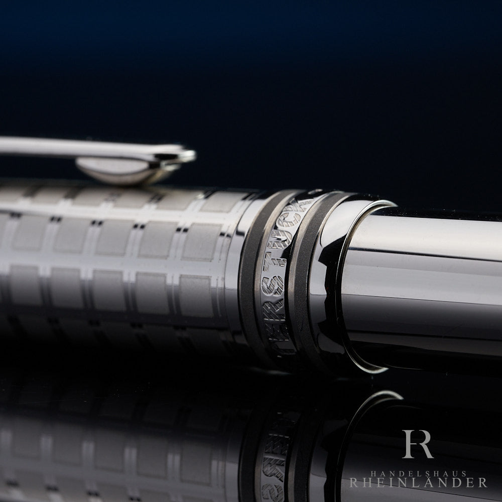 Montblanc Solitaire Stainless Steel II Classique 144 fountain pen 23844