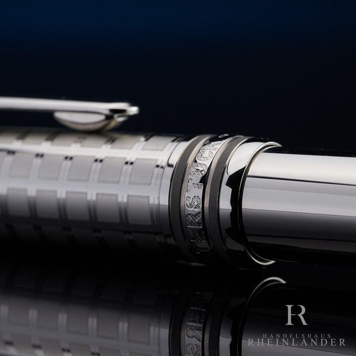 Montblanc Solitaire Stainless Steel II Classique 144 fountain pen 23844