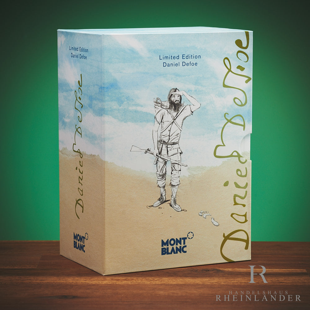 Montblanc Writers Edition 2014 Daniel Defoe Set of 3 FP | BP | MP ID 110509 original packaging