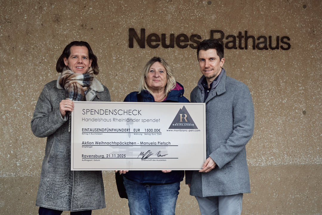 Wärme schenken - unsere regionale Weihnachtsspende