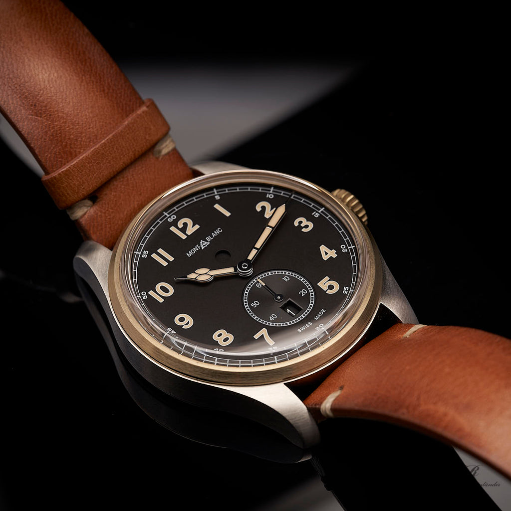Montblanc 1858 Dual Time wristwatch – Handelshaus Rheinländer