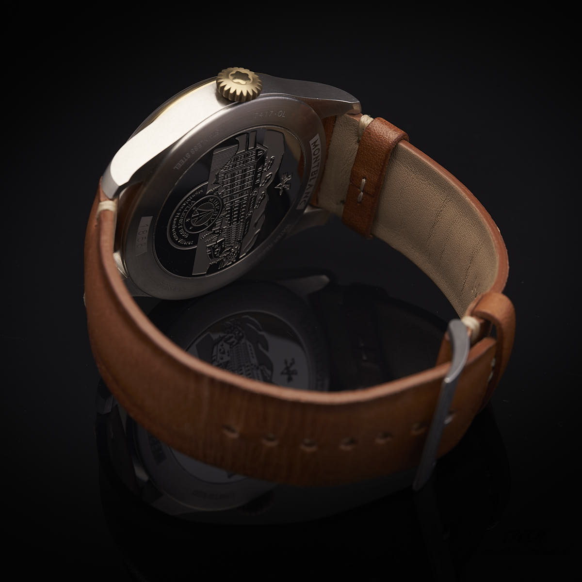 Montblanc 1858 Dual Time wristwatch – Handelshaus Rheinländer