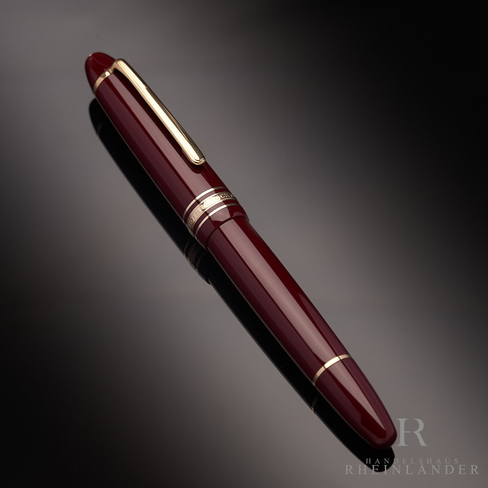 Montblanc Meisterstück Edelharz No 146 LeGrand Füllfederhalter Bordeaux ID 13862