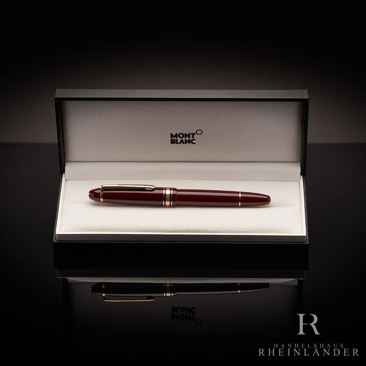 Montblanc Meisterstück Edelharz No 146 LeGrand Füllfederhalter Bordeaux ID 13862