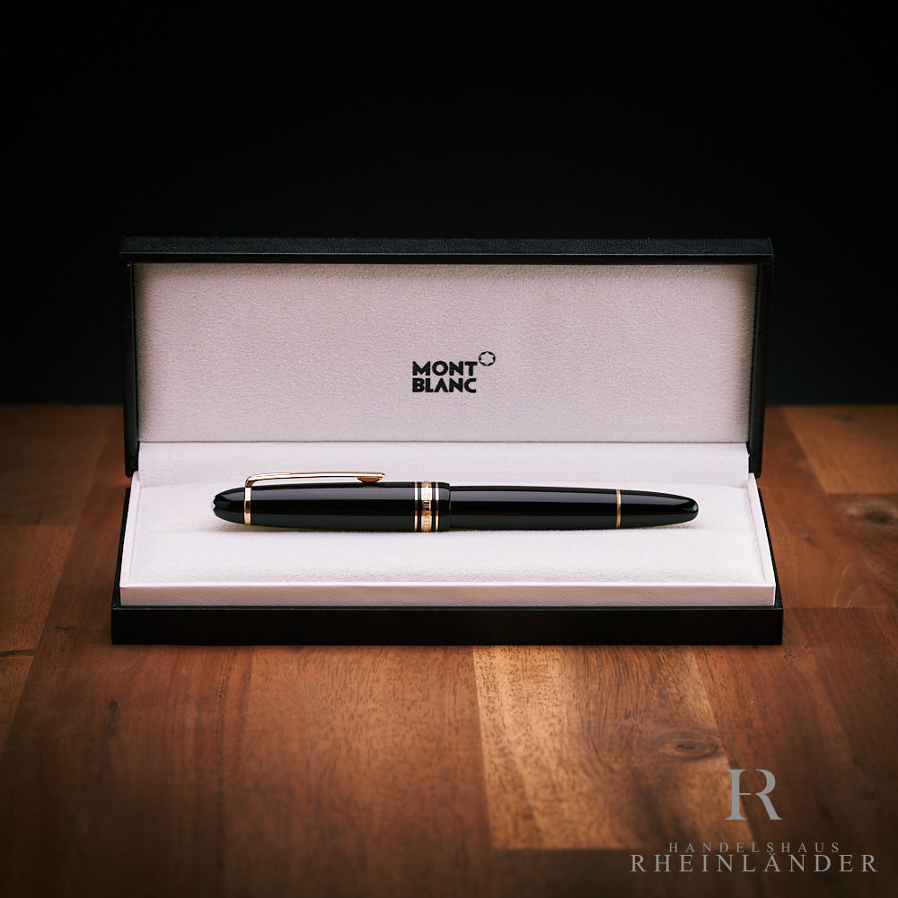 Montblanc Meisterstück LeGrand No 147 Traveller Füllfederhalter Gold ID 12090