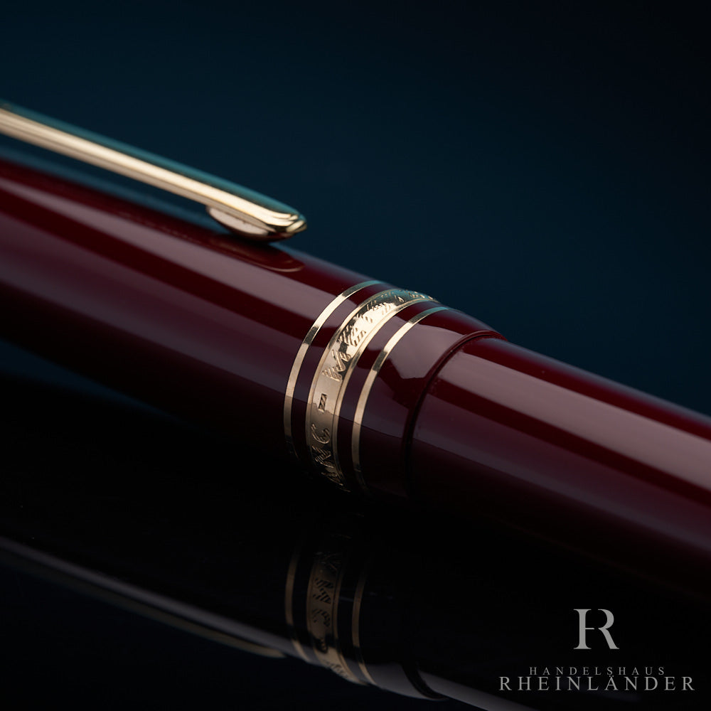 Montblanc Meisterstück LeGrand Bordeaux Kugelschreiber Ballpoint Pen ID 10457