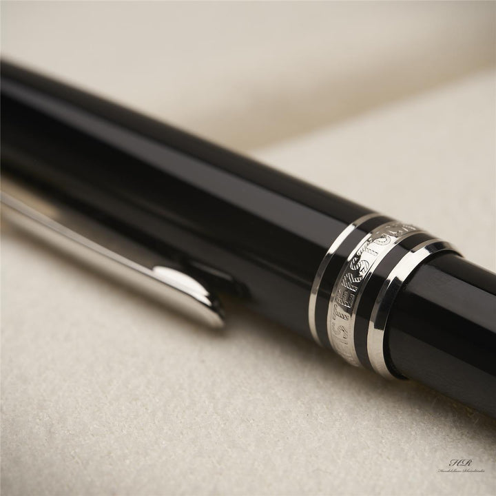 Montblanc Meisterstück Classique Diamond No 164 Platin Kugelschreiber ID 105980