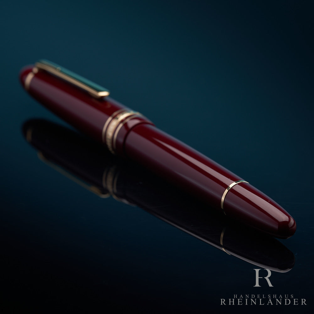 Montblanc Meisterstück LeGrand Bordeaux Traveller 147 Fountain Pen ID 12098 OVP