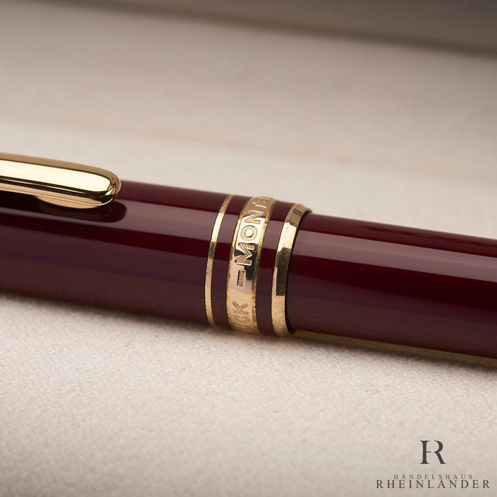 Montblanc Meisterstück Classique Bordeaux No 144 Füllfederhalter ID 213679 OVP