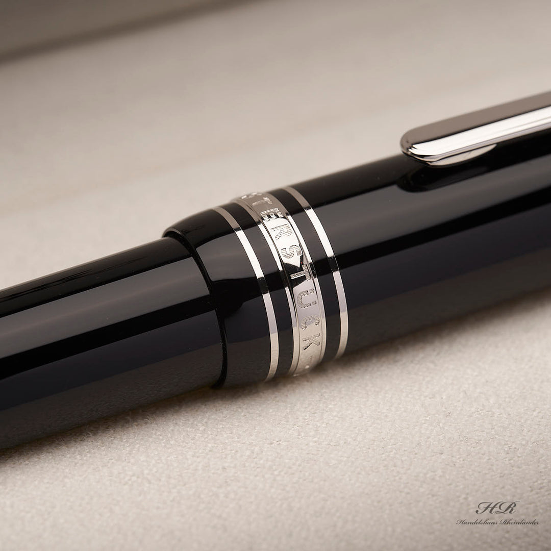 Montblanc Meisterstück Le Grand No 161 Platinum Line Kugelschreiber ID 07569 OVP