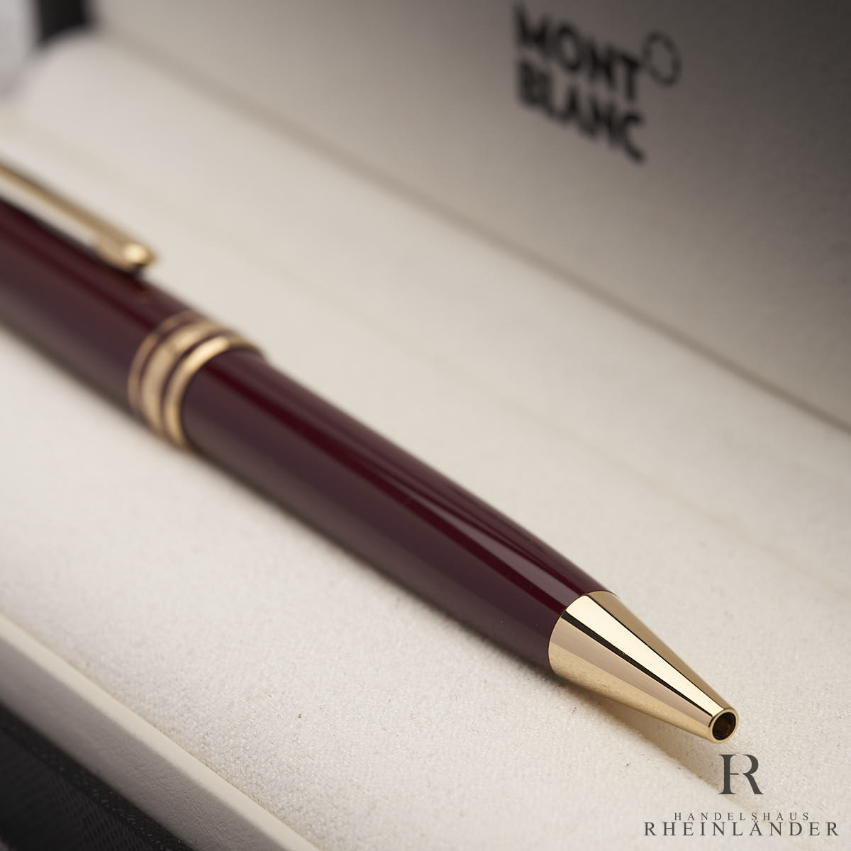 ◾️ボルドー◾️Montblanc Meisterstück164◾️ボールペン◾️ Classique Bordeaux ballpoint pen – Handelshaus Rheinländer
