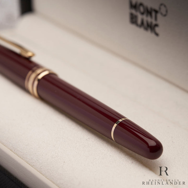 Montblanc Meisterstück Classique Bordeaux No 163 Roller Ball Fine Liner ID 13651