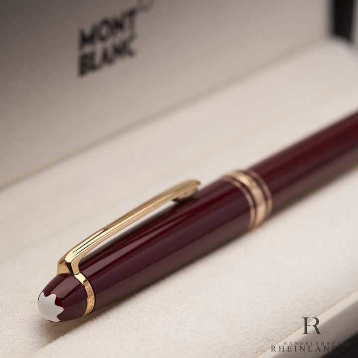 Montblanc Meisterstück Classique Bordeaux No 163 Roller Ball Fine Liner ID 13651