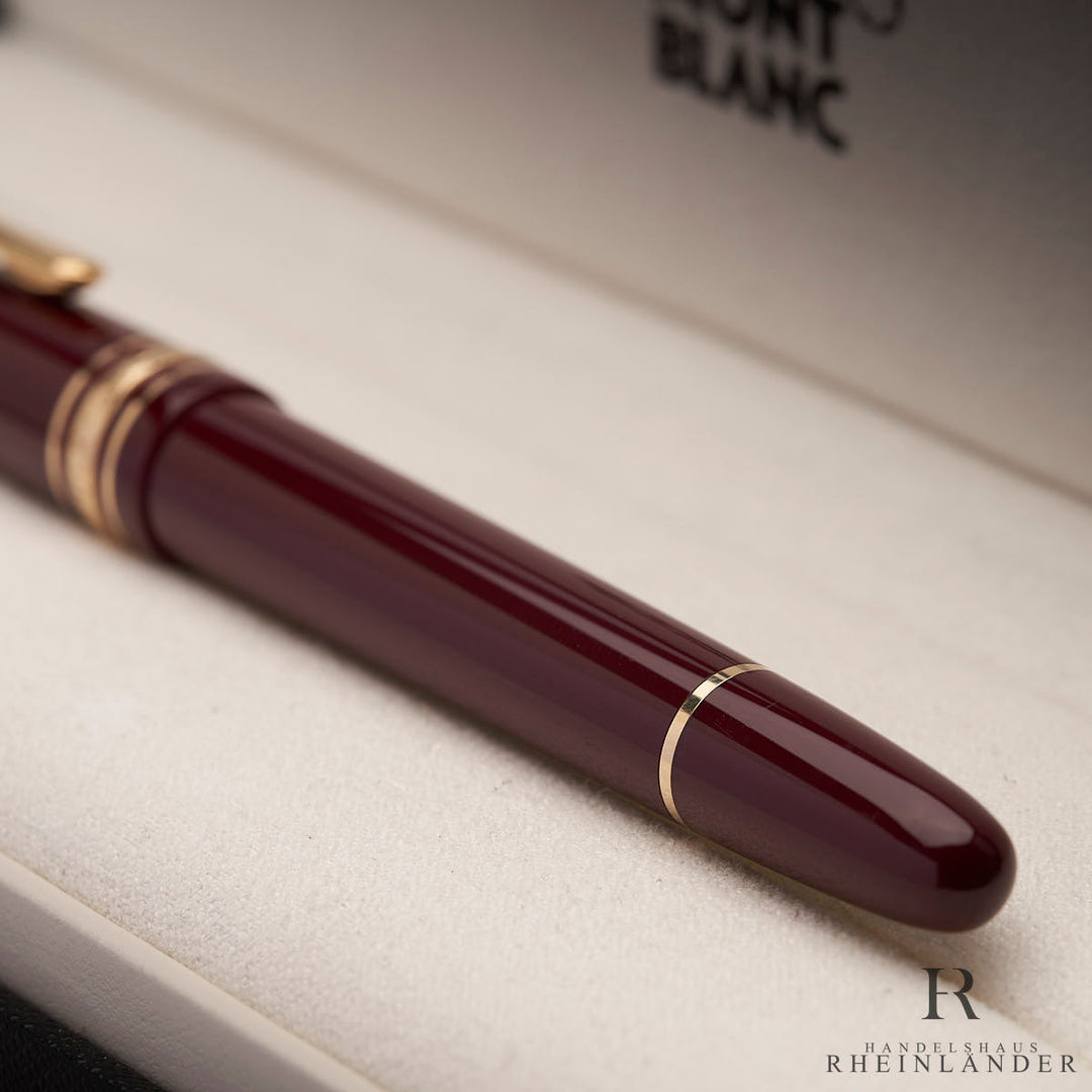 Montblanc Meisterstück Classique Bordeaux No 145 Chopin Füllfederhalter ID 1526