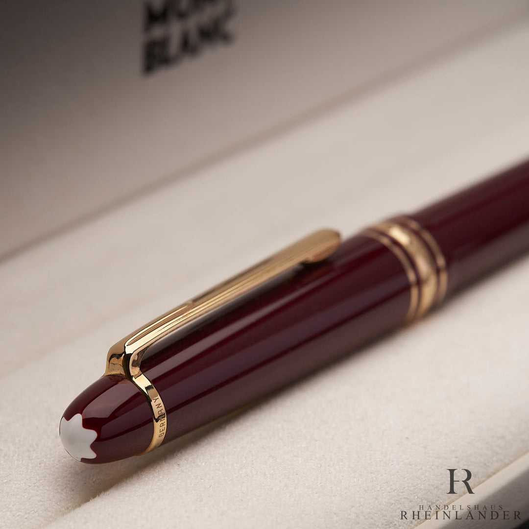 Montblanc Meisterstück Classique Bordeaux No 145 Chopin Füllfederhalter ID 1526