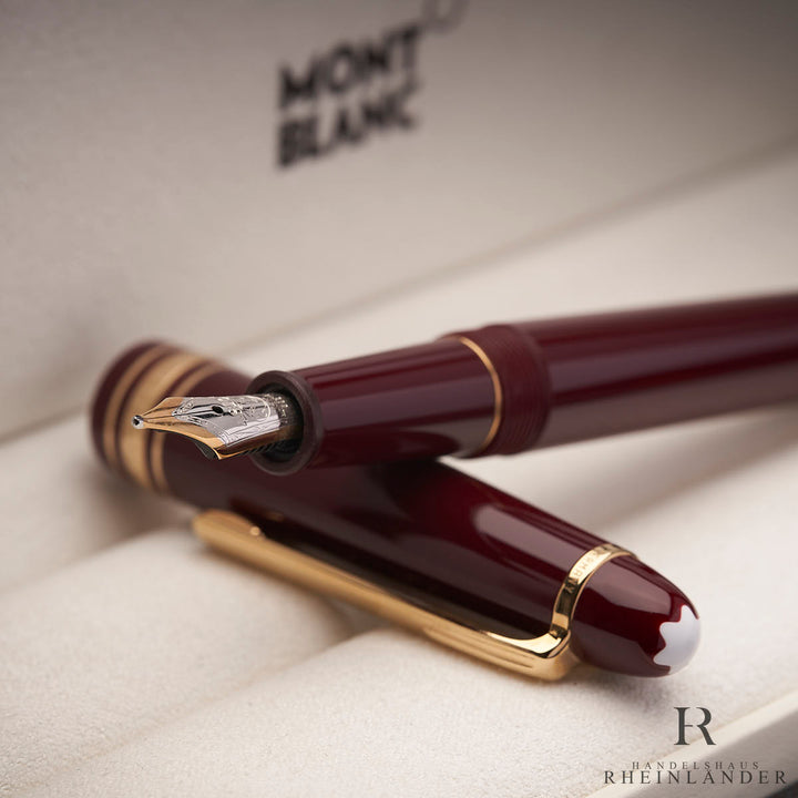 Montblanc Meisterstück Classique Bordeaux No 145 Chopin Füllfederhalter ID 1526