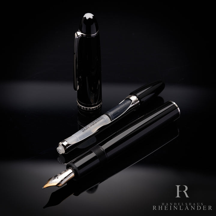 Montblanc Meisterstück Le Grand No 147 Platinum Line Traveller Füller ID 114226