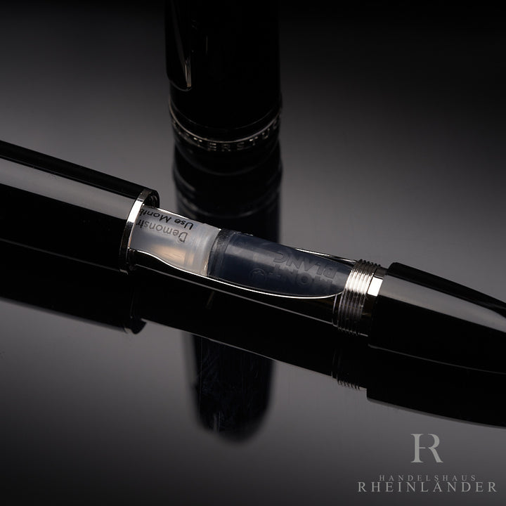 Montblanc Meisterstück Le Grand No 147 Platinum Line Traveller Füller ID 114226