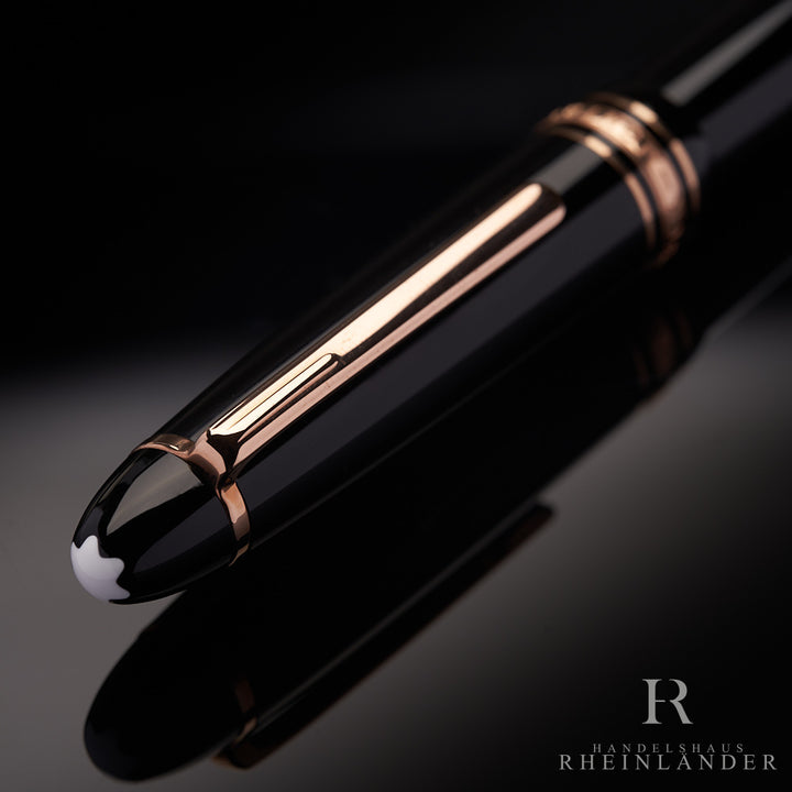 Montblanc Meisterstück Edelharz No 146 LeGrand Füllfederhalter Rotgold ID 112670