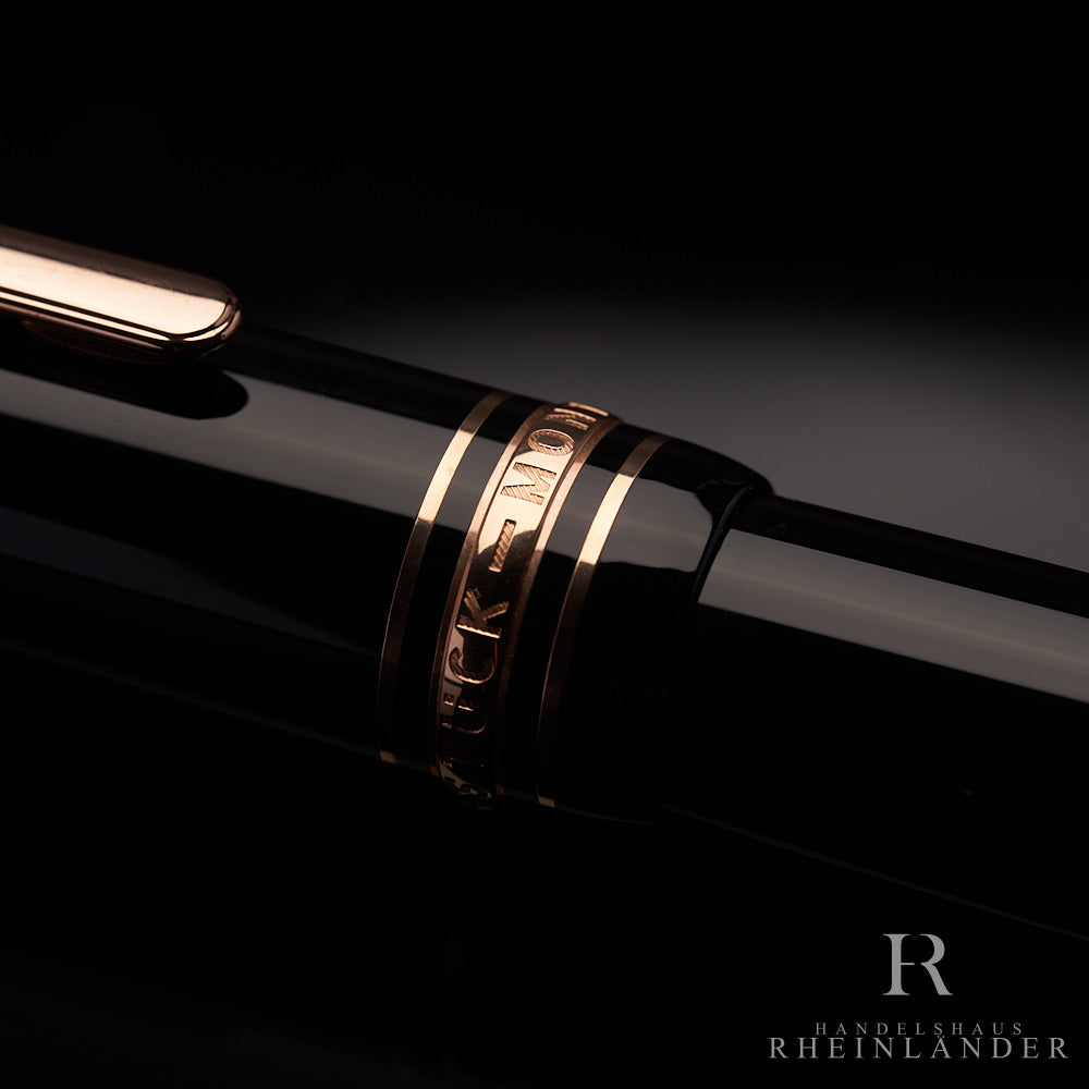 Montblanc Meisterstück Le Grand Modell 161 Kugelschreiber Red Gold ID 112673 OVP