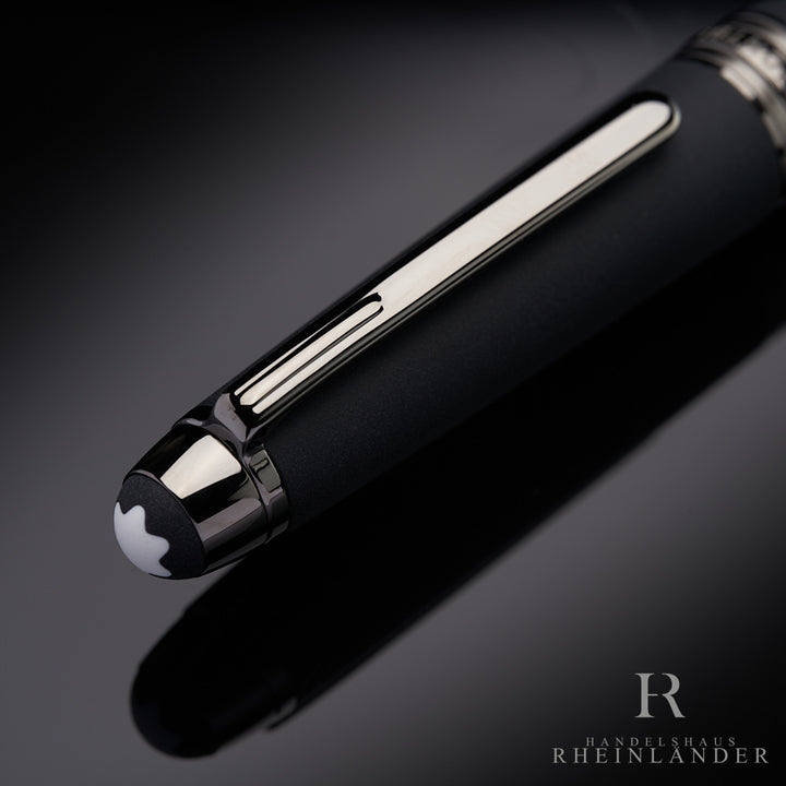 Montblanc Meisterstück Midsize Ultra Black Edition Kugelschreiber ID 114825 OVP