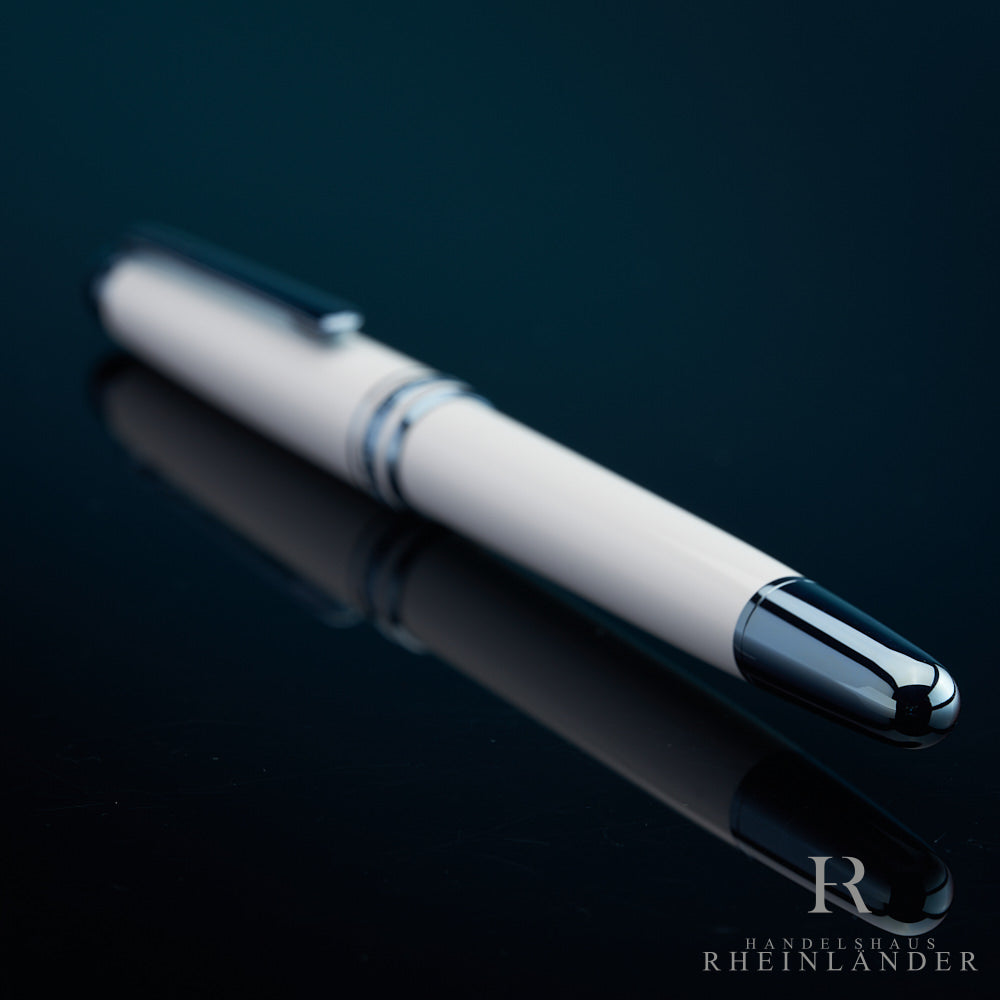 Montblanc Meisterstück Glacier Classique Fountain Pen Füller White ID 129399 OVP