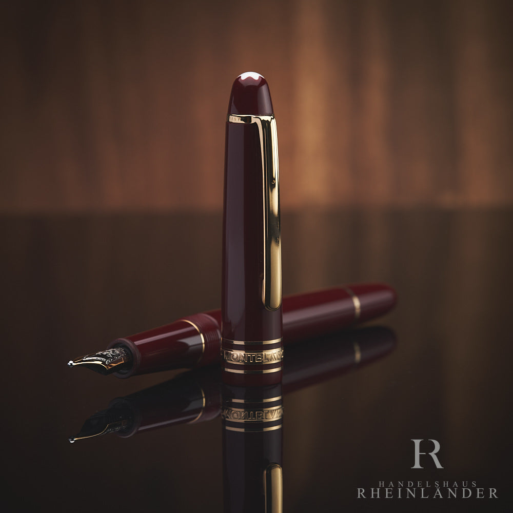 Montblanc Meisterstück Classique Bordeaux  Füllfederhalter Kugelfeder ID 1526