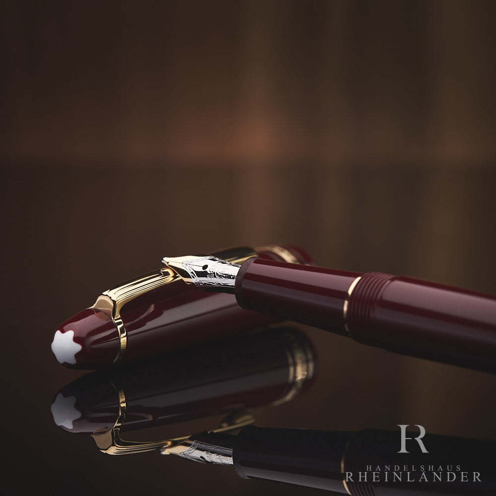 Montblanc Meisterstück Classique Bordeaux  Füllfederhalter Kugelfeder ID 1526