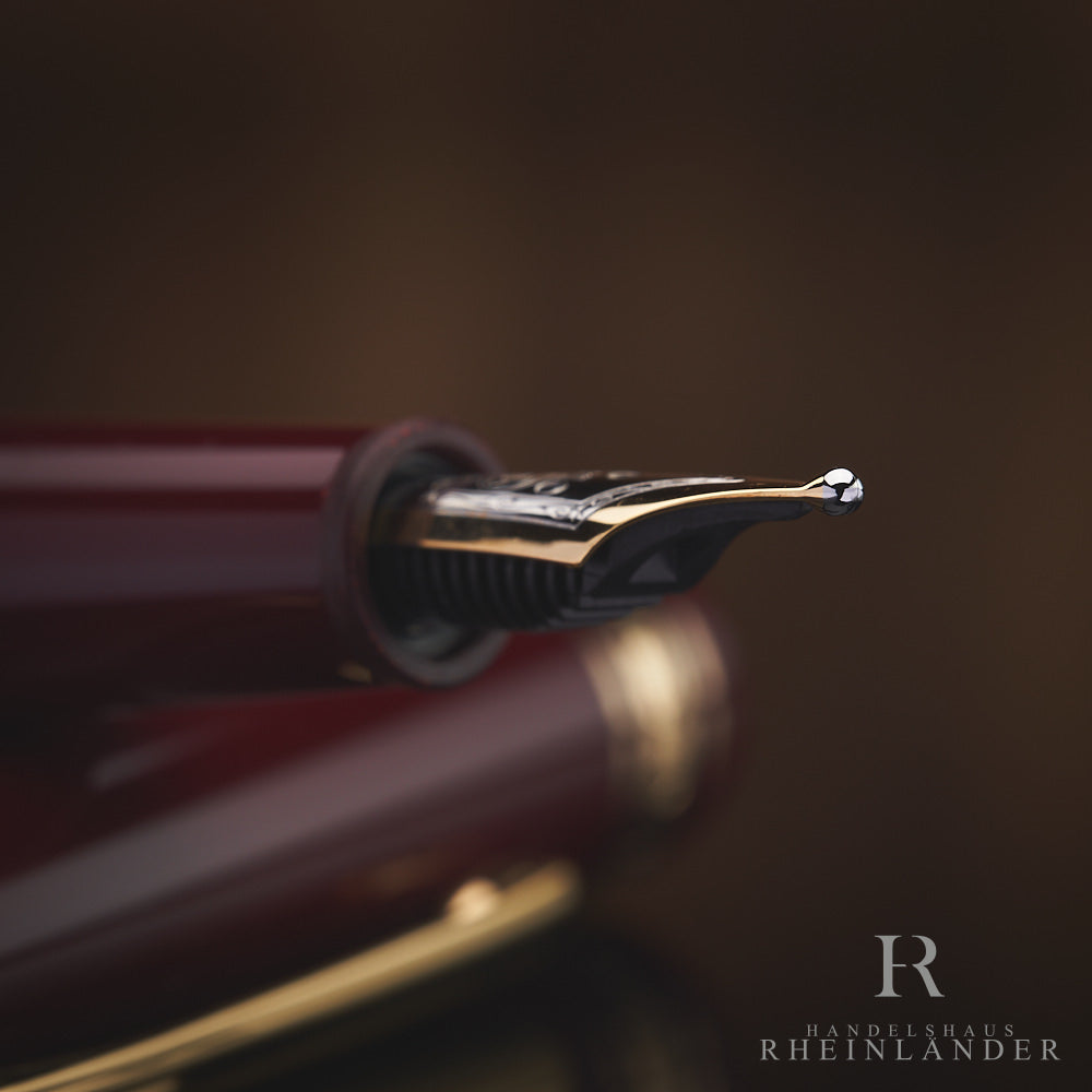 Montblanc Meisterstück Classique Bordeaux  Füllfederhalter Kugelfeder ID 1526