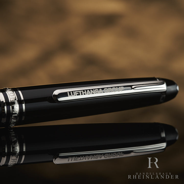 Montblanc Meisterstück Classique Platin Lufthansa Group Ballpoint Pen 119651 ID